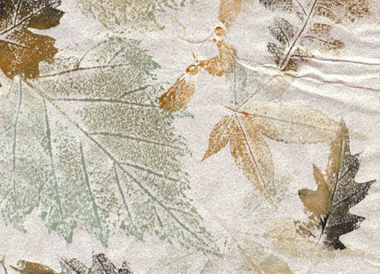 Multi Leaf Gyotaku