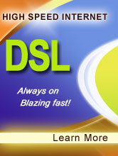 High Speed DSL Internet